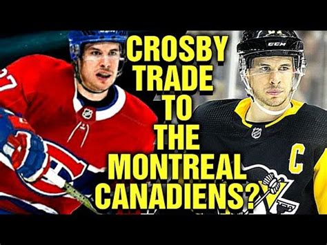 sidney crosby traded to canadiens